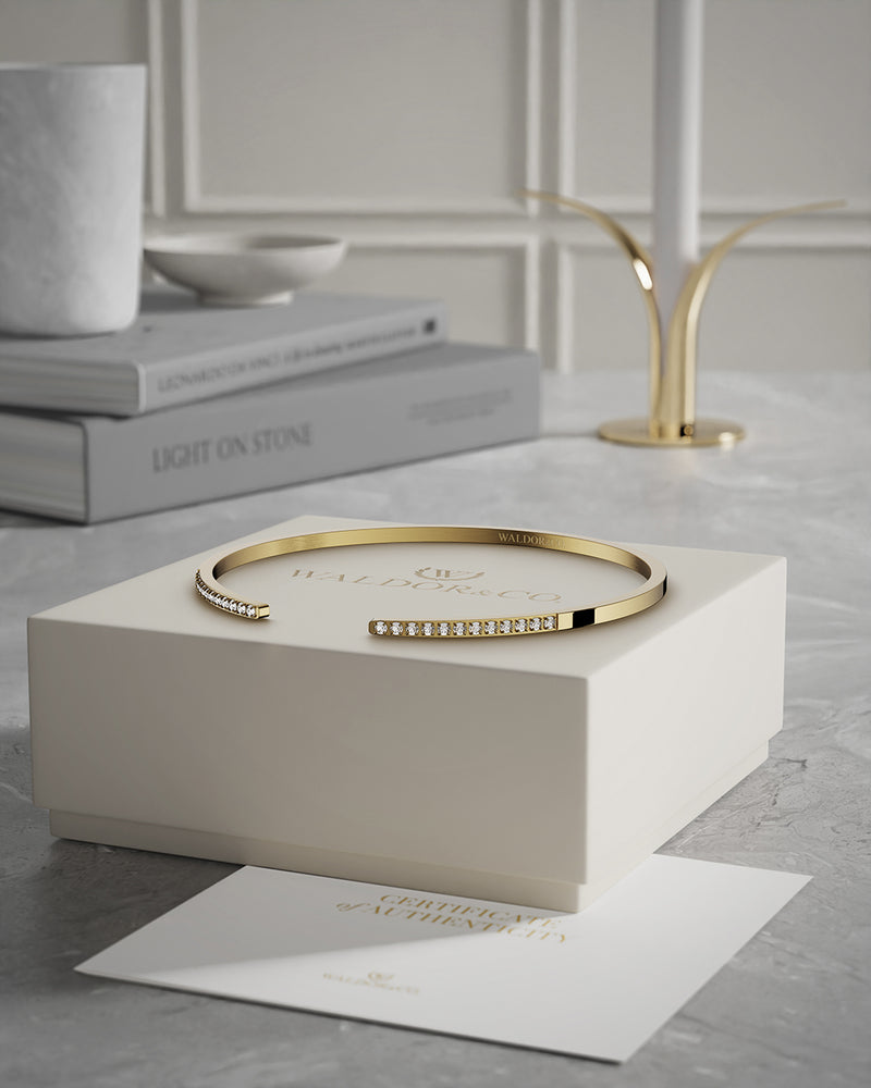 Pavè Bangle Polished